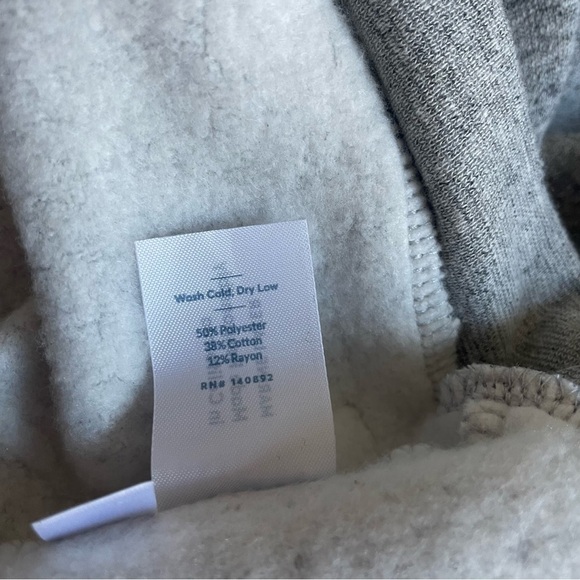 Marine Layer Sherpa Crew Pullover in Heather Grey 30332 - Picture 6 of 7